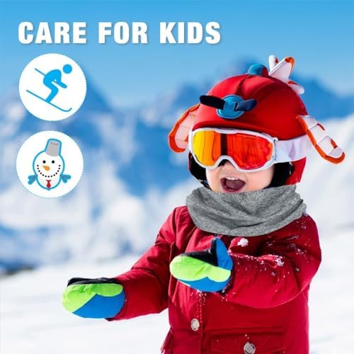 2 Pack Fleece Windproof Neck Gaiter Face Covering Mask Winter Kids Neck Warmer Outdoors Mutifunctional Headwear Balaclava For Boys And Girls