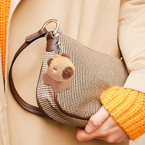 2 Pieces Cartoon Capybara Pendant Cute Pendant Interesting Pendant Stuffed Animal Pendant Children's Toys
