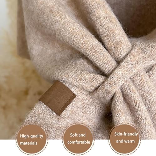 2025 New Pashmina Wraps For Women Women’s Solid Color Shawl Casual Triangular Knit Shawl For All Seasons