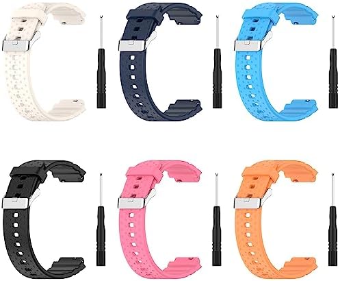 4 Pack Replacement Watch Strap Compatible With Xplora X5 Play/X5 Children's Silicone Wristbands Soft Smartwatch Band For Kids Girls Boys Gift