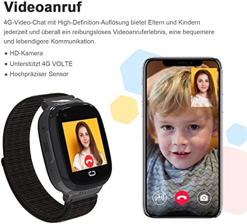 4G Smartwatches - GPS Smart Watch For Kids With Bluetooth Wifi Video Phone Call SOS Pedometer Music Camera School Mode Birthday Toy Gifts For Kids Teens Boys Girls