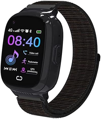 4G Smartwatches - GPS Smart Watch For Kids With Bluetooth Wifi Video Phone Call SOS Pedometer Music Camera School Mode Birthday Toy Gifts For Kids Teens Boys Girls