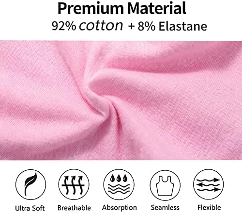 5 Pack Girls Sports Bra Cotton Training Bras U Shape Back Underwear With Removable Bust Pad Teenage Girls Crop Vest For 8-15 Years