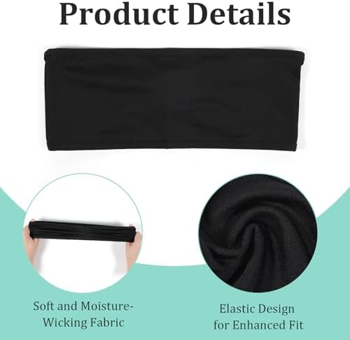 5 Pcs Kids Headbands Boys Headband For Sports & Active Kids Moisture Wicking Football Headband For Football Basketball Running Tennis (5 Assorted Colors)