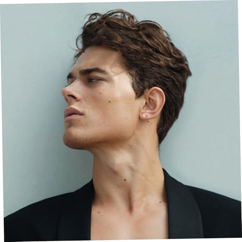 5Pcs Magnetic Earrings For Men Non Pierced Strong Magnetic Earrings Stainless Steel Ears Decoration Gift For Man Woman Girl