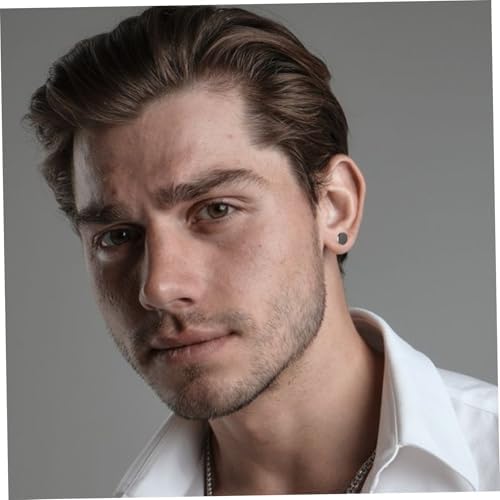 5Pcs Magnetic Earrings For Men Non Pierced Strong Magnetic Earrings Stainless Steel Ears Decoration Gift For Man Woman Girl