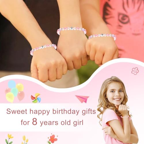 9-13 Year Old Gifts For Girls Birthday Presents Kawaii Bracelets Cool Teenage Girls Gifts For Daughter Sister Friends Granddaughter Niece 9th-13th Birthday Decorations Girl