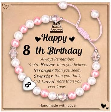 9-13 Year Old Gifts for Girls Birthday Presents Kawaii Bracelets Cool Teenage Girls Gifts for Daughter Sister Friends Granddaughter Niece 9th-13th Birthday Decorations Girl
