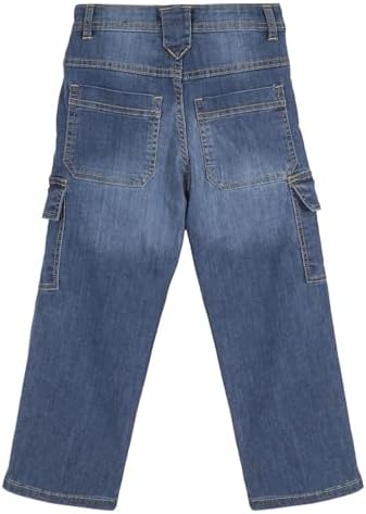 A2Z 4 Kids Boys Cargo Denim Pant Stylish Kids Boys 6 Pocket Denim Jeans Stretchy Comfort Cotton Jeans For Boys 5-6 7-8 9-10 11-12 & 13 Years