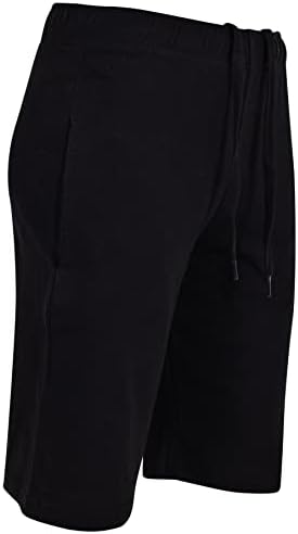 A2Z 4 Kids Boys Cotton Stretch Black Shorts 5-13 Years Casual Summer Cool Lightweight Pants For Indoor Outdoor Occasions Knee Length 13 Years