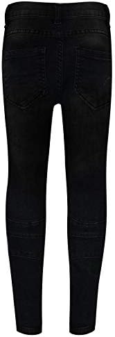 A2Z 4 Kids Boys Stretchy Jeans Ripped Knee Drape Panel Denim Pants Fashion Slim Fit Trousers New Age 5 6 7 8 9 10 11 12 13 & 13-14 Years