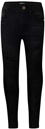 A2Z 4 Kids Boys Stretchy Jeans Ripped Knee Drape Panel Denim Pants Fashion Slim Fit Trousers New Age 5 6 7 8 9 10 11 12 13 & 13-14 Years