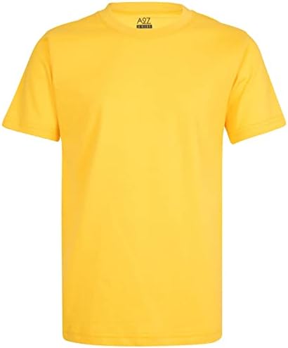 A2Z 4 Kids Boys T Shirts Plain Black T Shirt Soft Feel Summer Tank Top Tees For Children Boys 5-13 Years