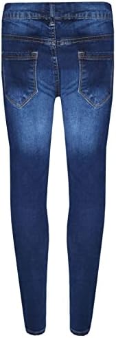 A2Z 4 Kids Denim Ripped Jeans Comfort Stretch Skinny Pants Trousers Lightweight Trendy Summer Gifts Age 3-14 Years