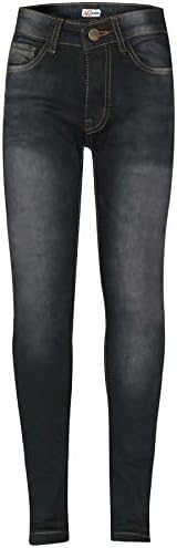 A2Z 4 Kids Faded Denim Jeans Comfort Stretch Skinny Pants Trousers Lightweight Trendy Summer Faded Denim Jeans Comfort Stretch Skinny - Boys Age 5-14 Years