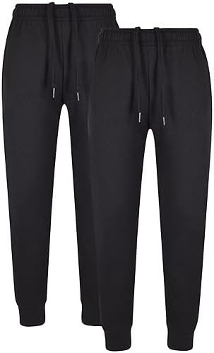 A2Z 4 Kids Girls Boys Fleece Jogging Bottoms PE School Jogger Classic Soft Trouser Pants Activewear Sweatpants Sports Gym Wear Casual Trousers Gifts for Childrens Unisex Age 2-13 Years