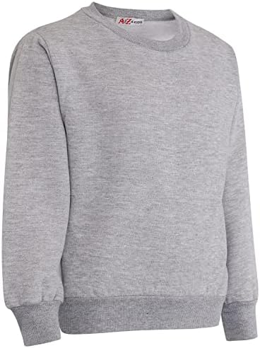 A2Z 4 Kids Girls Boys Sweatshirt Back To School Plain Camouflage Jumper Crew Round Neck School Uniform Pullover Sweatshirts Cardi Top Soft Fleece Sweater For Childrens Kids Sweatshirt Age 2-13 Years