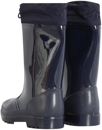 A2Z 4 Kids Girls Boys Wellies Rain Boot Anti Slip Waterproof PVC Child Snow Welly Twin Tread Adjustable Drawstring Cuff Lightweight Wellington Boot Everyday Perfect Outdoor Adventures