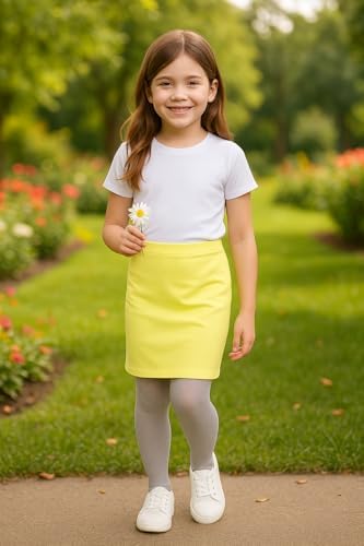 A2Z 4 Kids Girls Plain Pencil Skirt Trendy Soft Feel Comfortable Summer Fashion Outfit Clothing Sets Age 5-13 Years
