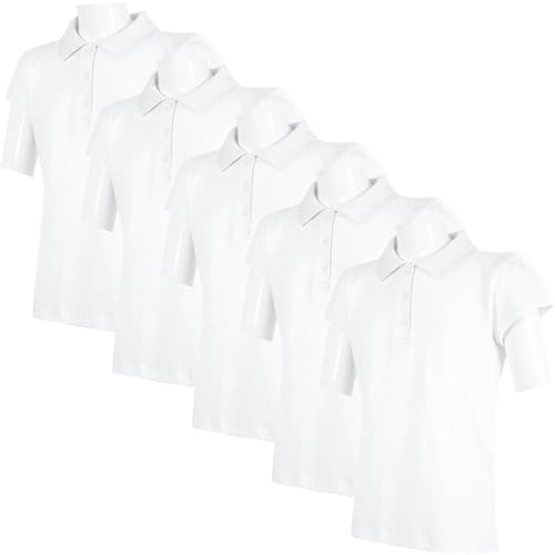 A2Z 4 Kids Girls Plain Polo Shirts Summer Tank Top And Tees New Casual Fashion Soft Feel School T Shirts Gifts For Childrens Age 3-13 Years