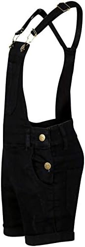 A2Z 4 Kids Girls Shorts Dungaree Denim Ripped Stretch Summer Jeans All In One Jumpsuit Adjustable Strap Comfortable Overall Casual Playsuit Age 3-13 Years