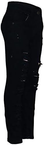 A2Z 4 Kids Girls Stretchy Dark Blue Denim Jeans Ripped Faded Fashion Skinny Pants Stylish Trousers New Age 7 8 9 10 11 12 13 13-14 Years