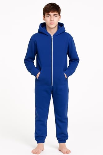 A2Z 4 Kids Plain Girls Boys Camouflage Onesie One Piece Super Soft Kids Comfy Jumpsuit Fleece Hooded Loungewear One Piece For Children Age 2-3 3-4 5-6 7-8 9-10 11-12 13 Years