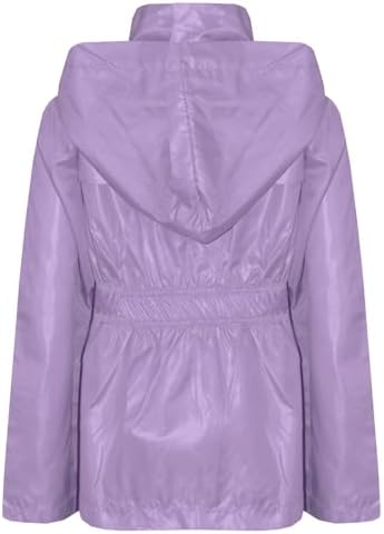 A2Z 4 Kids Raincoat Jackets Windbreaker Waterproof Parka Shower Resistant Hooded Raincoat Children Girls Boys Age 5-13 Years