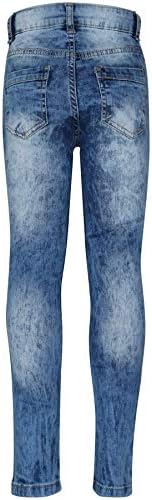 A2Z 4 Kids Tie Dye Denim Tie Dye Denim Jeans Comfort Stretch Skinny - Jeans Comfort Stretch Skinny Pants Trousers Lightweight Trendy Summer Boys Age 5-13 Years