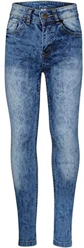 A2Z 4 Kids Tie Dye Denim Tie Dye Denim Jeans Comfort Stretch Skinny - Jeans Comfort Stretch Skinny Pants Trousers Lightweight Trendy Summer Boys Age 5-13 Years