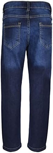 A2Z Kids Boys Relaxed Straight Fit Jeans For Teens Stretchy Comfortable Cotton Loose Fit Jeans Age 5-6 7-8 9-10 11-12 13 & 13-14 Years
