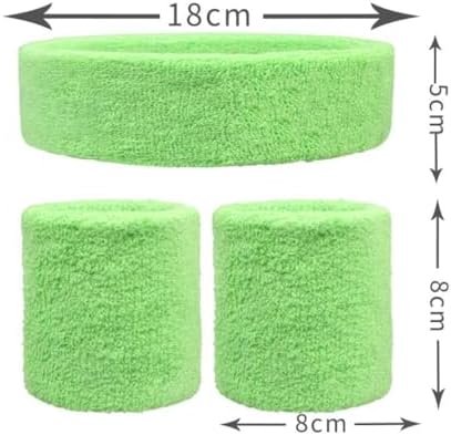 Absorbent Moisture Absorption Wristband Kids Headbands Fitness Wrist Band Yoga For Gym Running For Outdoor Sport(5)