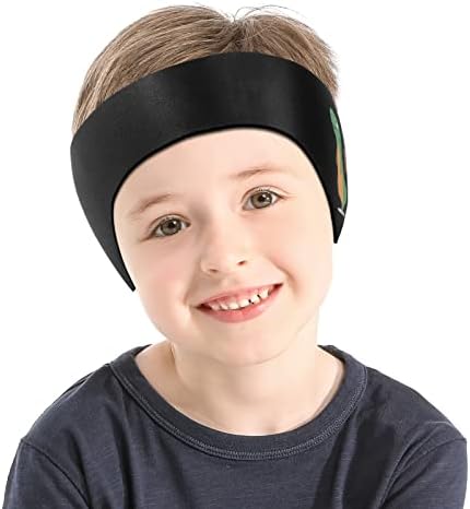 ACWOO Swimming Headband for Kids & Adults Cute Dinosaur Swimmers Headband Waterproof Ear Protection Band Elastic Neoprene Swim Ear Guard Designed to Keep Water Out and Hold Earplugs in