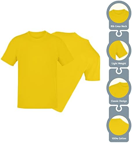 Adam & Eesa 100% Cotton Kids Value Weight Unisex Short Sleeve T-Shirt