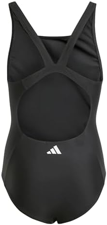 Adidas Girl's 3-Stripes Swimsuit Kids One Piece Swimsuit
