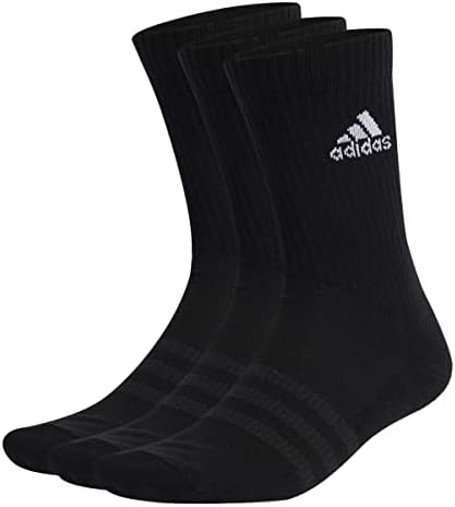 Adidas Unisex Cushioned Crew Socks 3 Pairs Socks (pack Of 3)