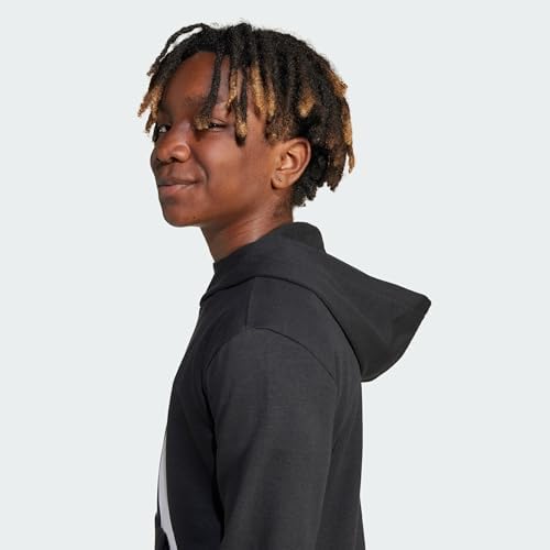 Adidas Unisex Kids Essentials Big Logo Hoodie Hooded Sweatshirt (pack Of 1)