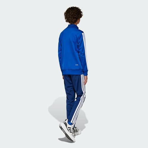 Adidas Unisex Kids Seasonal Essentials Tiberio 3 Stripes Tricot Tracksuit TRACKSUIT