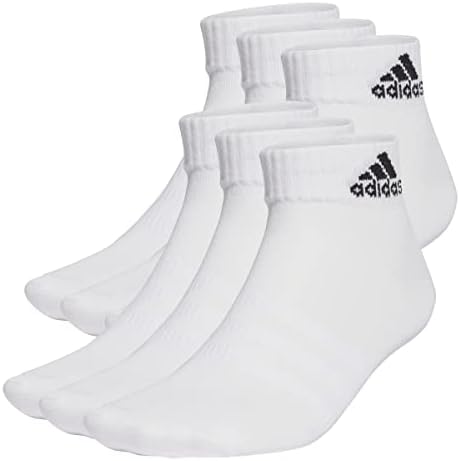 Adidas Unisex Thin And Light Sportswear Ankle Socks 6 Pairs Socks