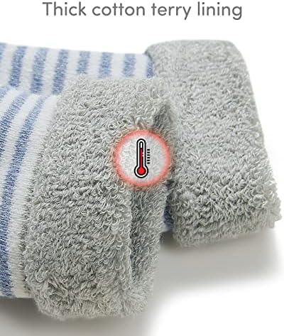 Adorel Baby Boys' Warm Socks Thick Winter Cotton Pack Of 5