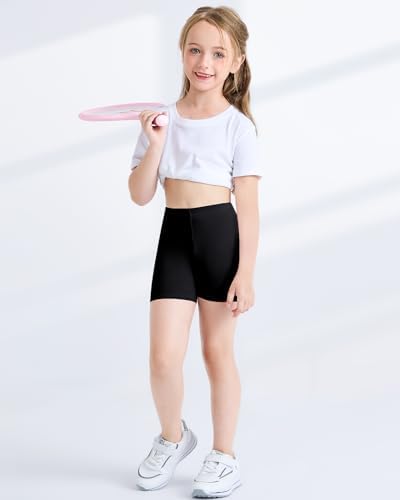 Adorel Girls Cotton Shorts Cycling Dance Summer Short Leggings Pack Of 6