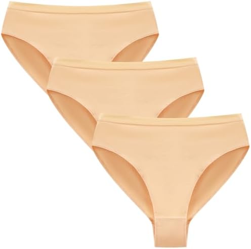 Adorel Girls Dance Underwear Ballet Knickers Cotton Pack of 3