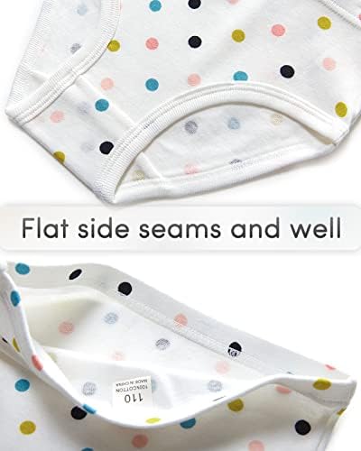 Adorel Girls' Underwear Toddler Knickers Pants Briefs Cotton Pack Of 12