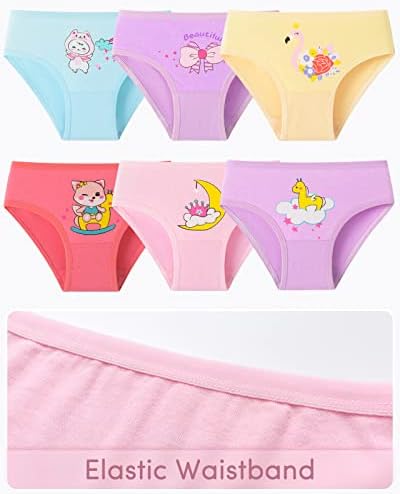 Adorel Girls Underwear Toddler Knickers Pants Cotton Pack Of 12