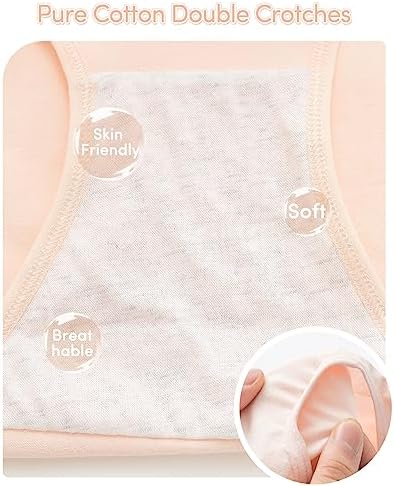 Adorel Teen Girls Knickers Mid Waist Briefs Underpants Pack Of 10
