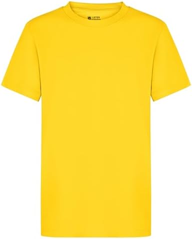 Ages 1-15 Kids Plain Blank T-Shirt Tee Shirt 100% Cotton Boys Girls Childrens Softspun Unisex School Uniform P.E. Gym