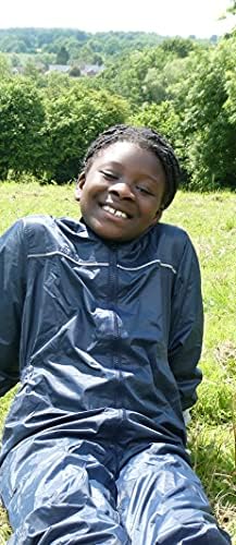 AGS Children's Puddle Suit - Waterproof All-in-One Rain Suit For Kids Outdoor Play & School Wear