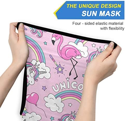 AJINGA Face Coverings Bandana Ear Loops Stylish Kawaii Cute Baby Bee Cartoon Women Neck Gaiters For Dust Wind Motorcycle Men