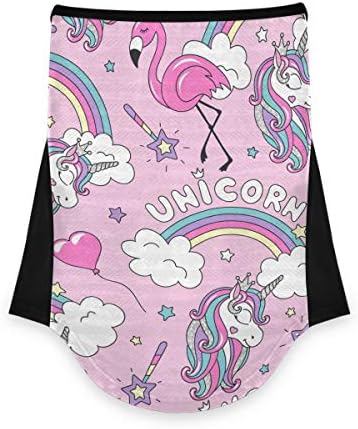 AJINGA Face Coverings Bandana Ear Loops Stylish Kawaii Cute Baby Bee Cartoon Women Neck Gaiters for Dust Wind Motorcycle Men