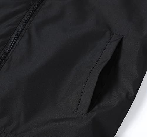 ALXHUTE Boys Girls Waterproof Rain Jacket Kids Lightweight Raincoat Windbreaker With Hood